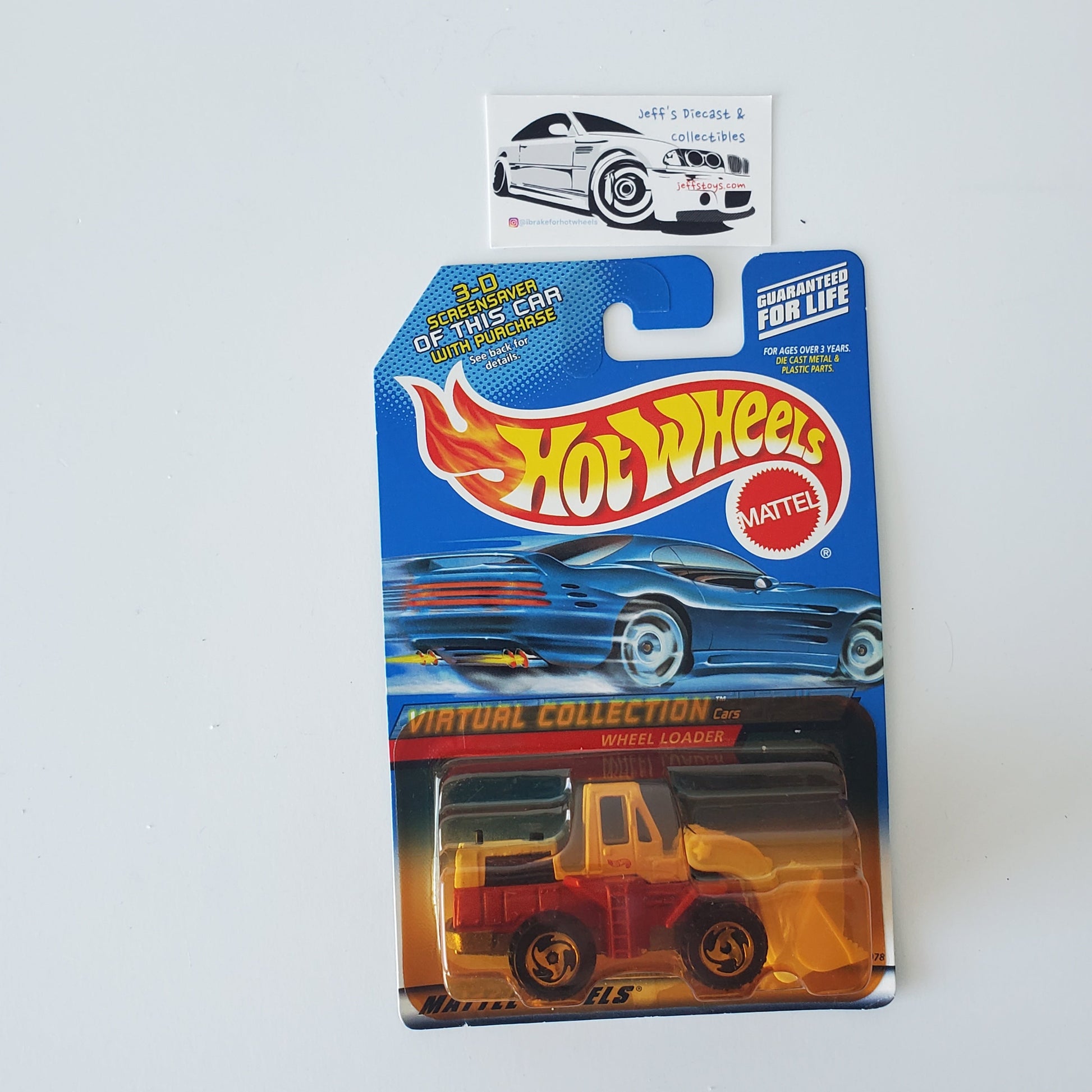2000 Hot Wheels Wheel Loader #111 Jeff's Diecast & Collectibles