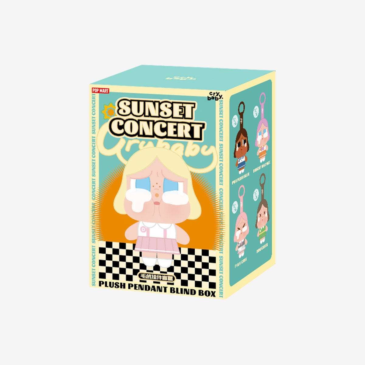 [IN STOCK] POPMART CRYBABY Sunset Concert Series - Plush Pendant Blind Box Single Sealed Blind Box Ralphie's Funhouse