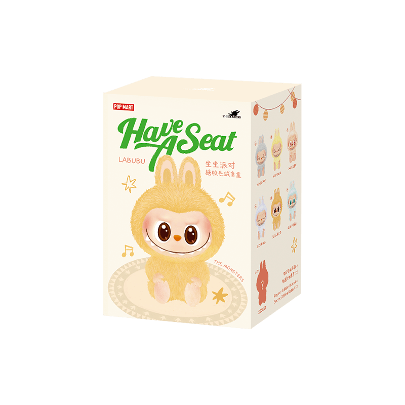 THE MONSTERS - Have a Seat Vinyl Plush Single Blind Box Labubu Loot