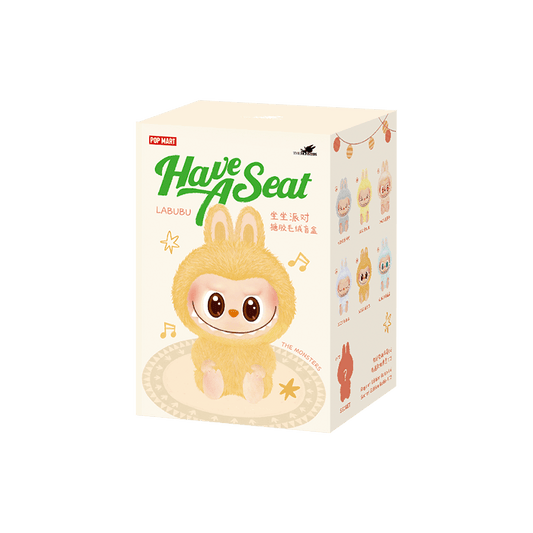 THE MONSTERS - Have a Seat Vinyl Plush Single Blind Box Labubu Loot
