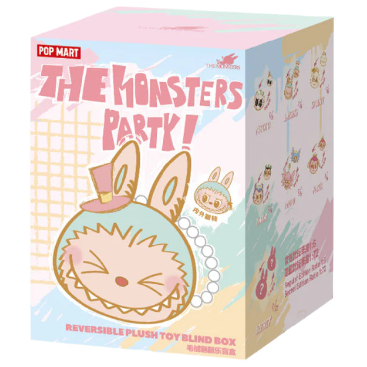 [In Stock] POPMART Party Series - Reversible Plush (SEALED) Single Sealed Blind Box Ralphie's Funhouse