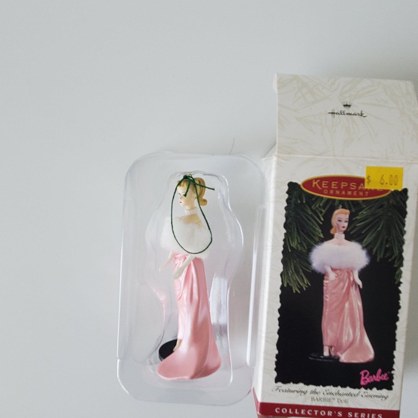 1996 Hallmark Barbie Enchanted Evening Christmas Ornament Jeff's Diecast & Collectibles