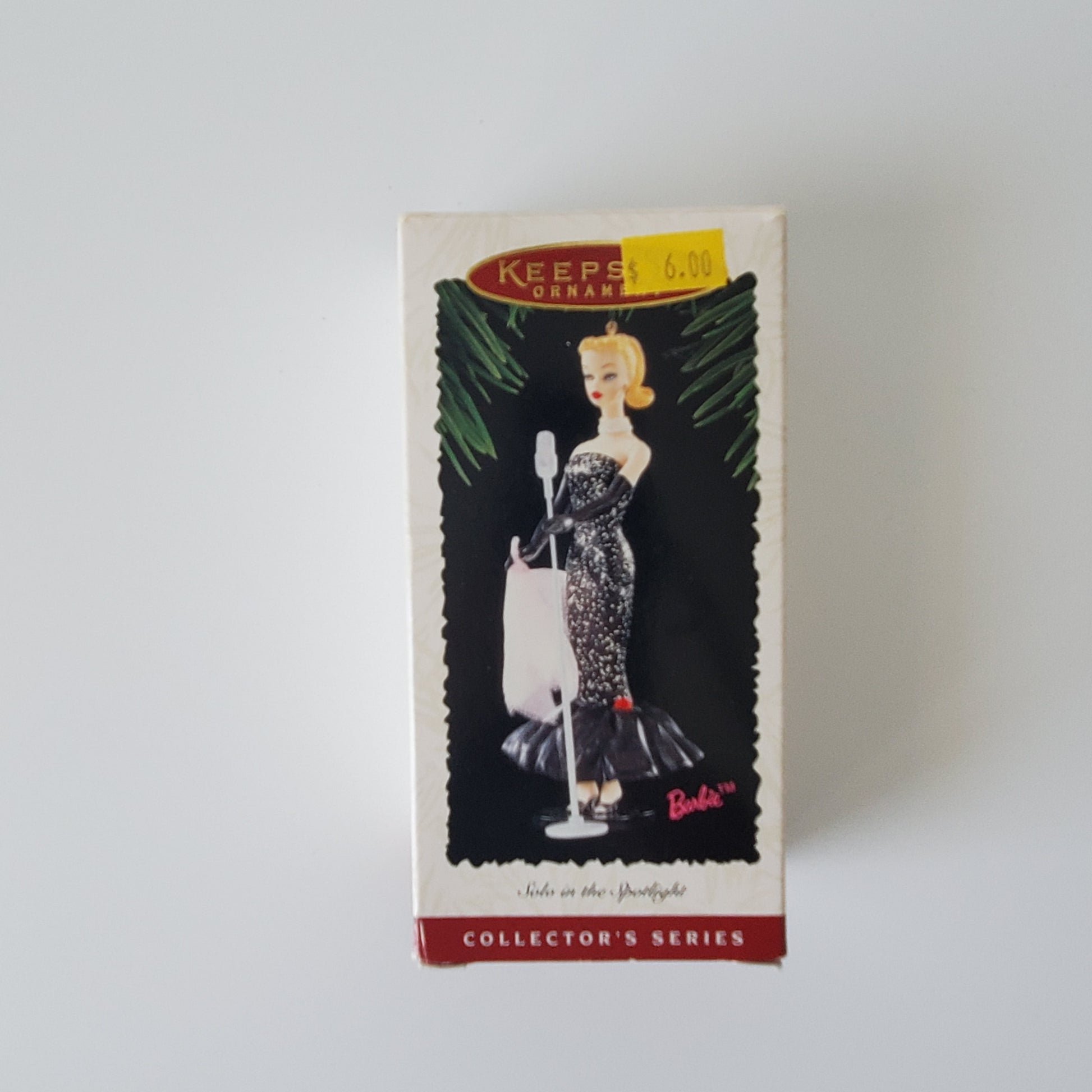 1995 Hallmark Barbie Solo in the Spotlight Christmas Ornament Jeff's Diecast & Collectibles