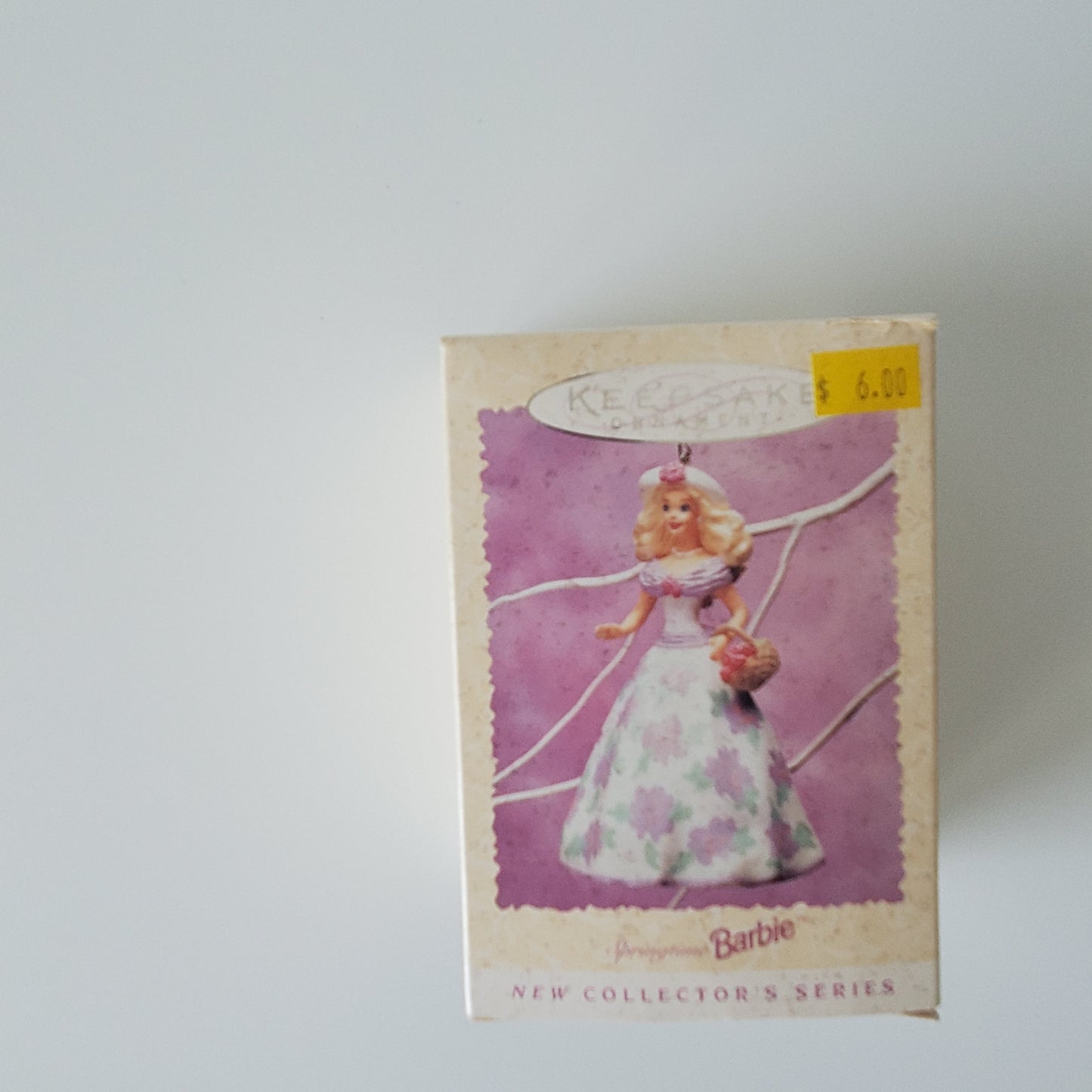 1995 Hallmark Barbie Springtime Barbie Ornament Jeff's Diecast & Collectibles