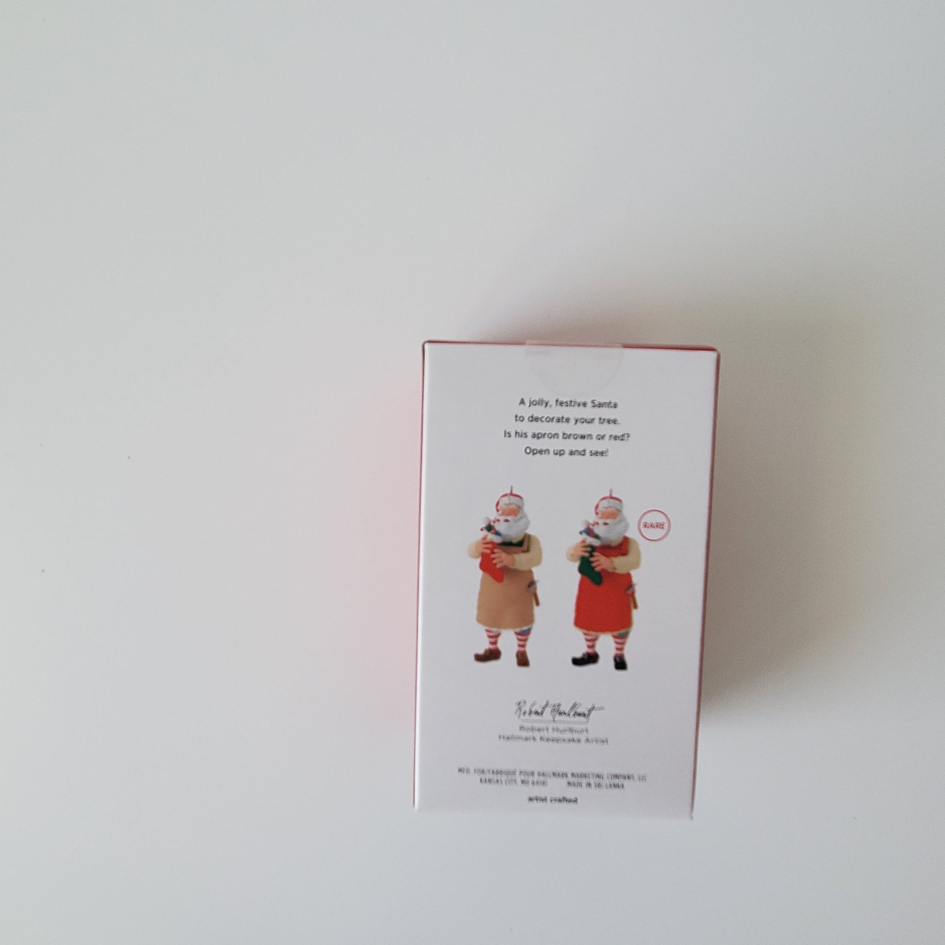 2023 Hallmark Toymaker Santa Surprise Non-Rare Tan Paint Ornament Jeff's Diecast & Collectibles