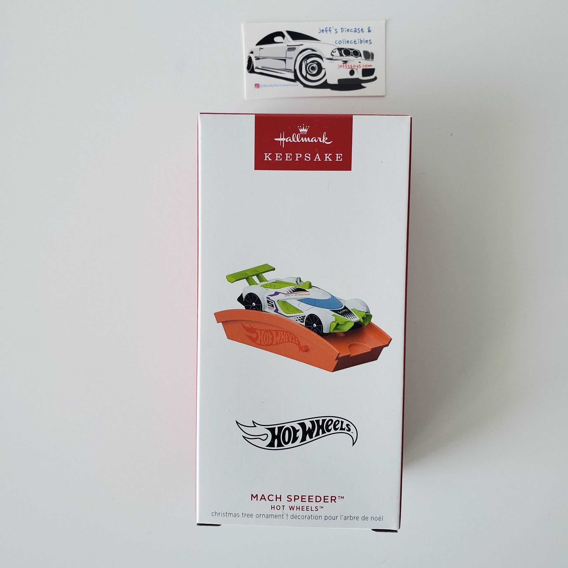 2023 Hallmark Hot Wheels Mach Speeder Magic Christmas Ornament Jeff's Diecast & Collectibles