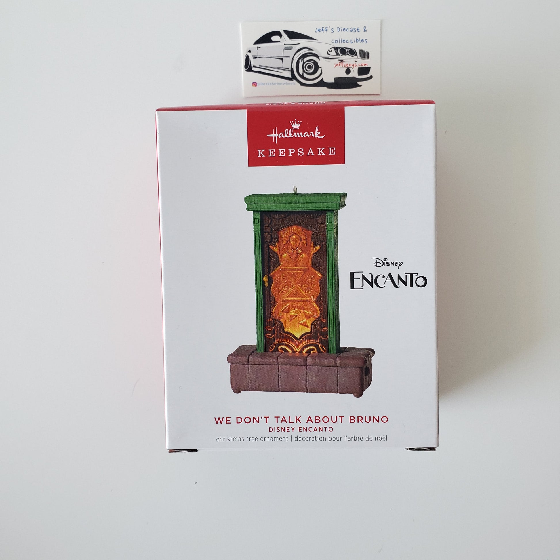 2023 Hallmark Encanto We Don't Talk About Bruno Christmas Ornament Jeff's Diecast & Collectibles