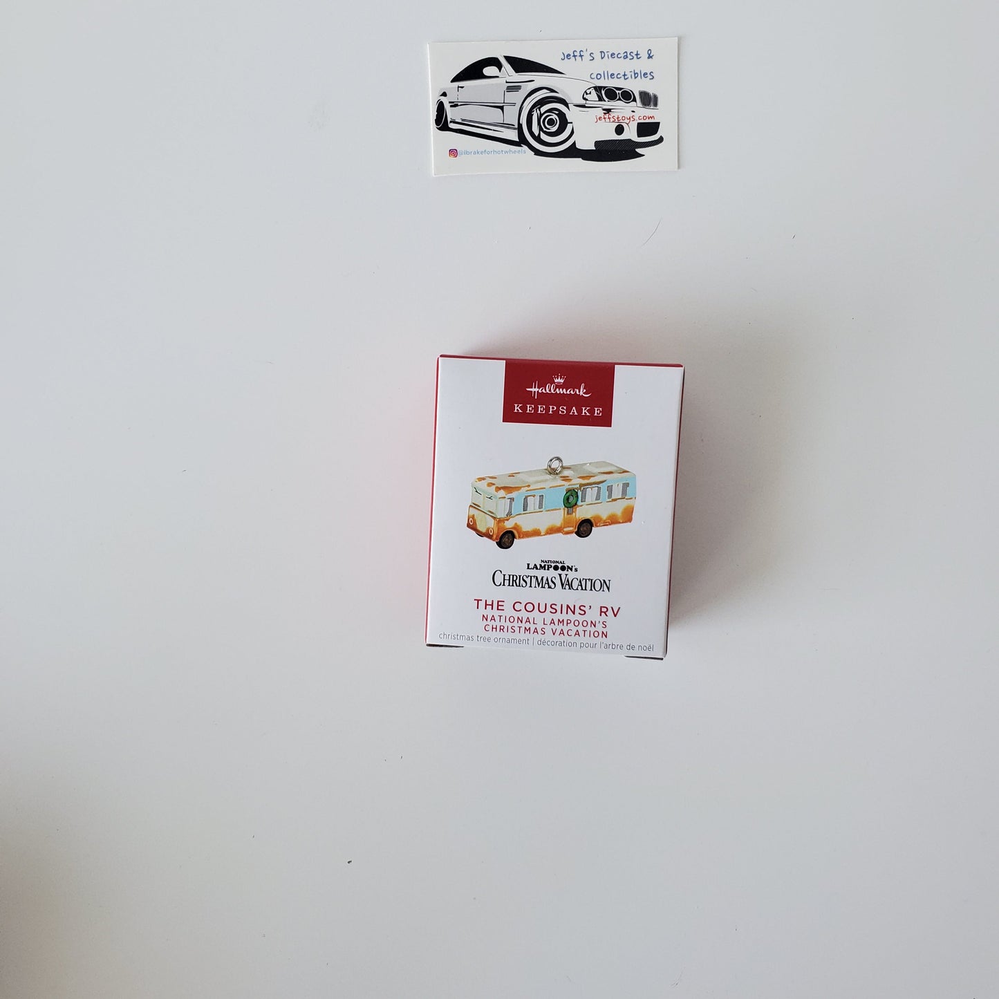 2023 Hallmark Christmas Vacation The Cousins RV Mini Christmas Ornament Jeff's Diecast & Collectibles