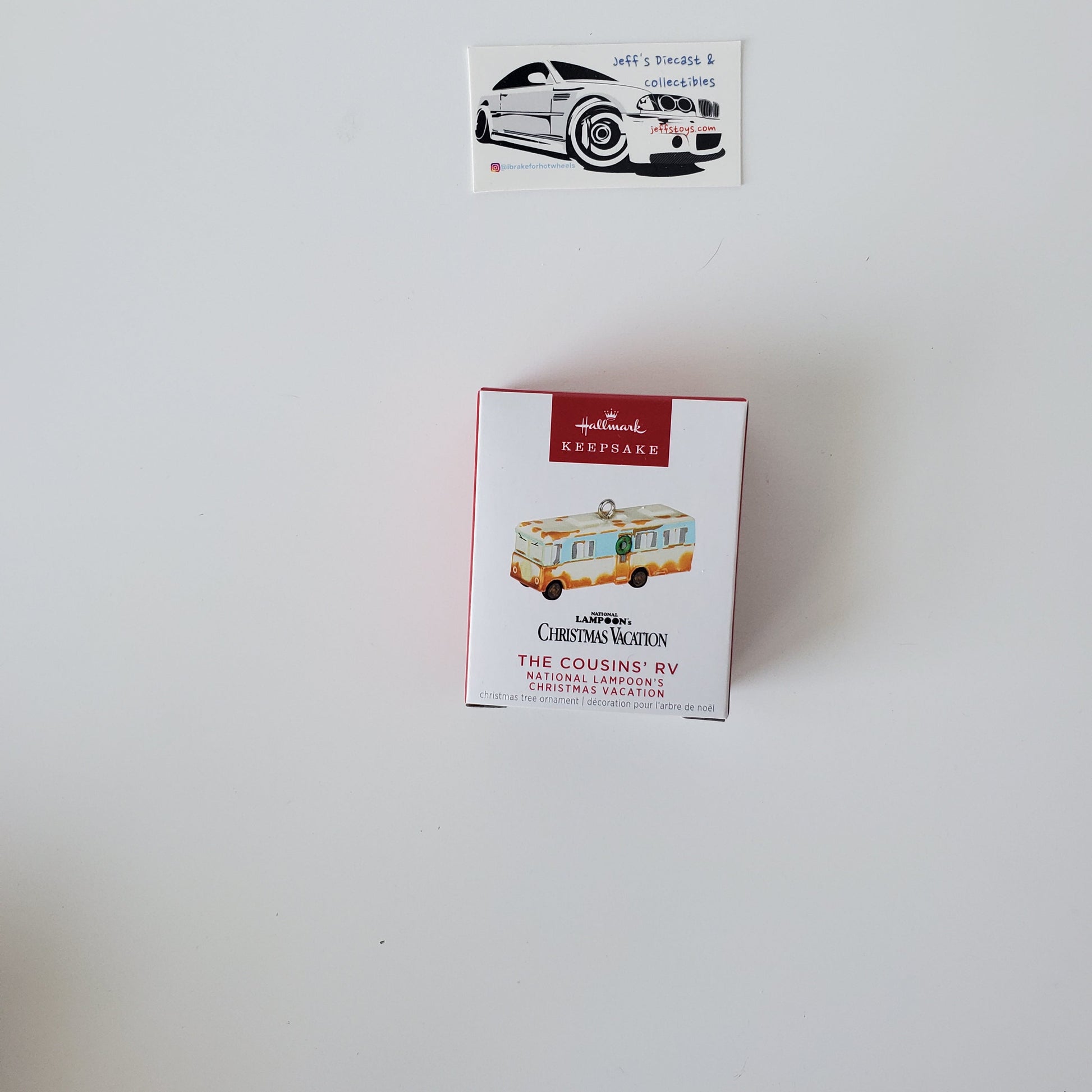 2023 Hallmark Christmas Vacation The Cousins RV Mini Christmas Ornament Jeff's Diecast & Collectibles