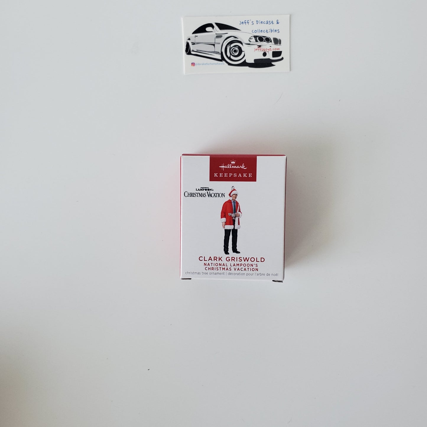 2023 Hallmark Christmas Vacation Clark Griswold Mini Christmas Ornament Jeff's Diecast & Collectibles