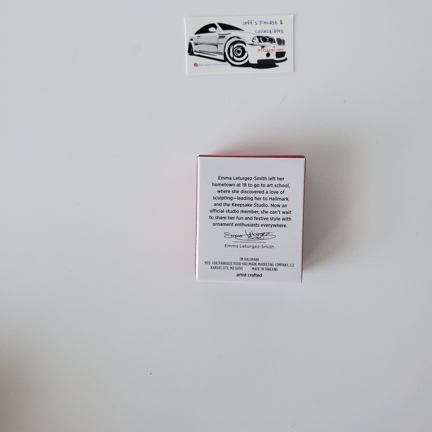 2023 Hallmark Christmas Vacation Clark Griswold Mini Christmas Ornament Jeff's Diecast & Collectibles