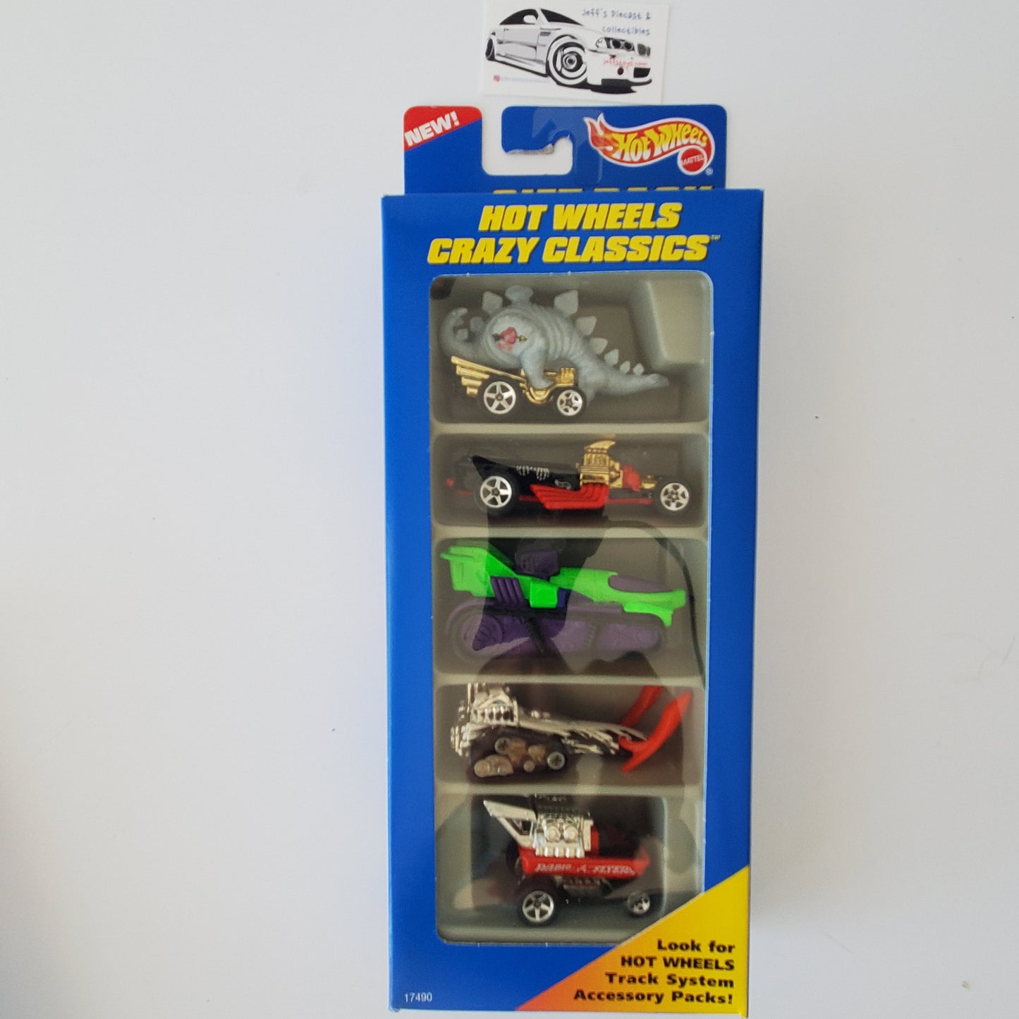 1996 Hot Wheels Crazy Classics 5 Pack Jeff's Diecast & Collectibles