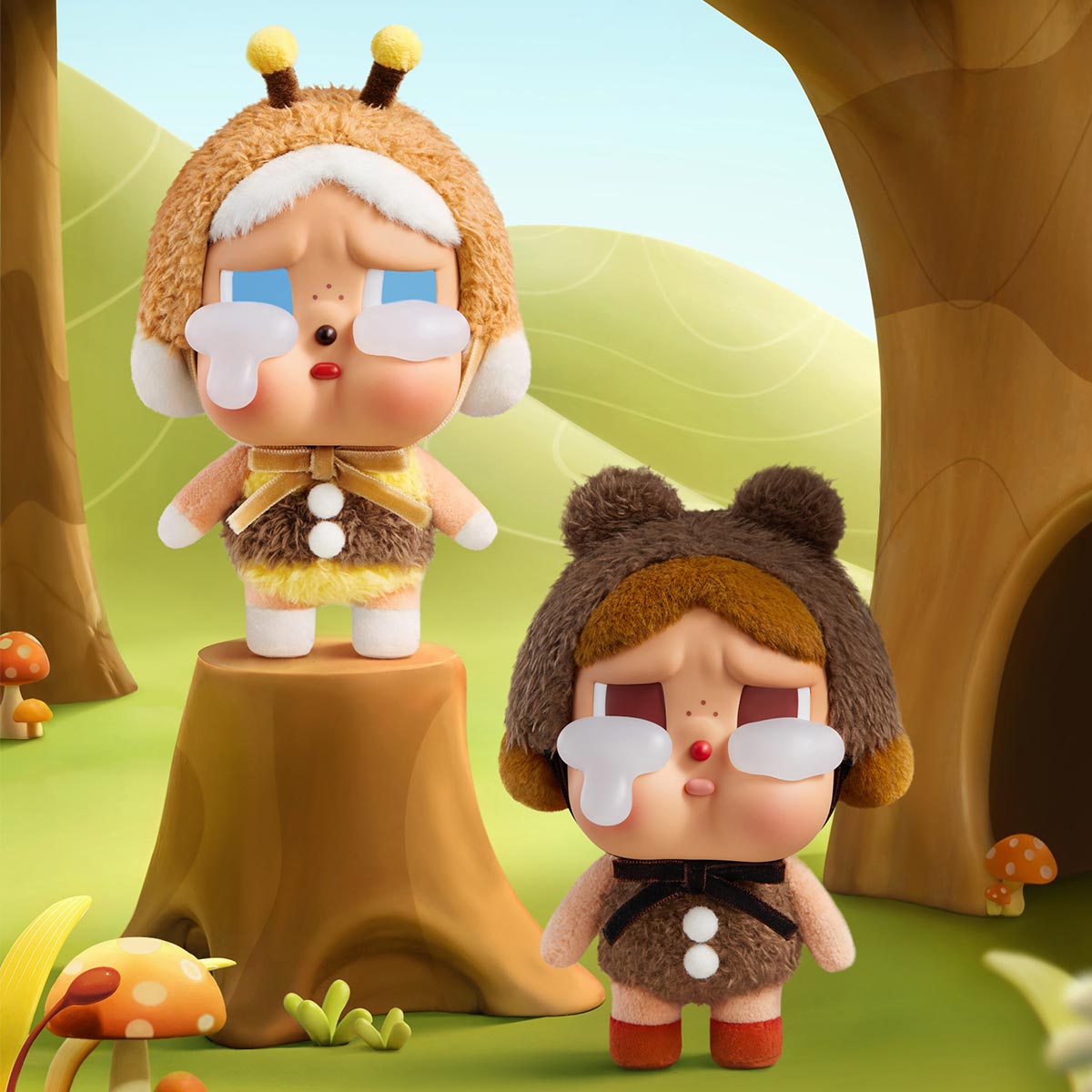 CRYBABY Crying Again Series-Vinyl Face Plush Blind Box (1 Blind Box) Super Anime Store