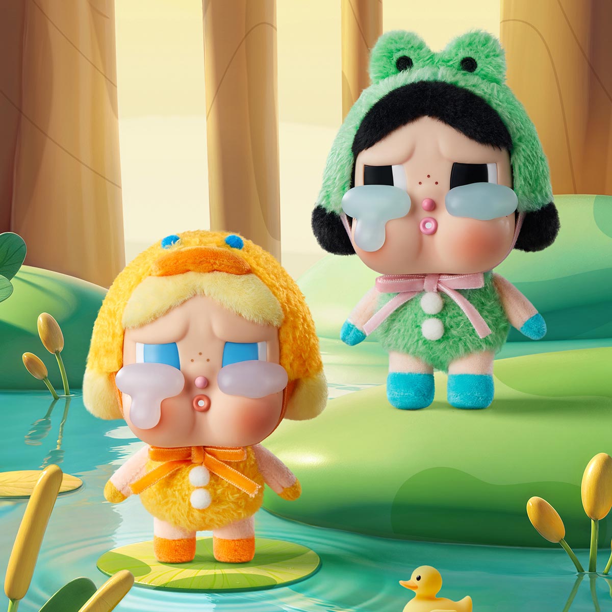 CRYBABY Crying Again Series-Vinyl Face Plush Blind Box (1 Blind Box) Super Anime Store