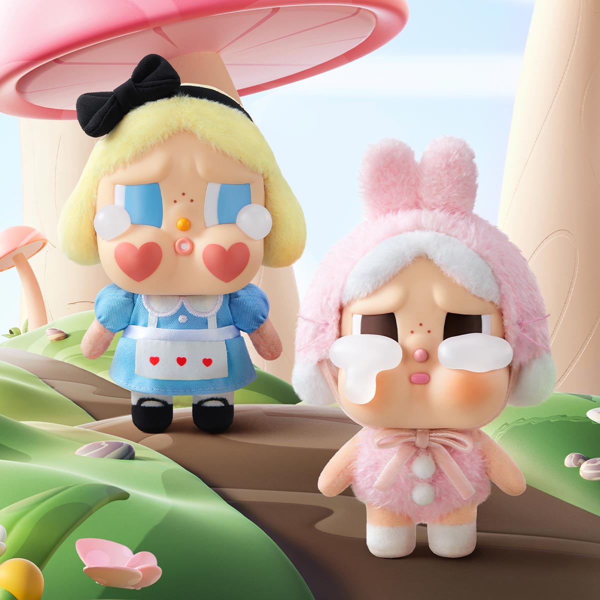 CRYBABY Crying Again Series-Vinyl Face Plush Blind Box (1 Blind Box) Super Anime Store
