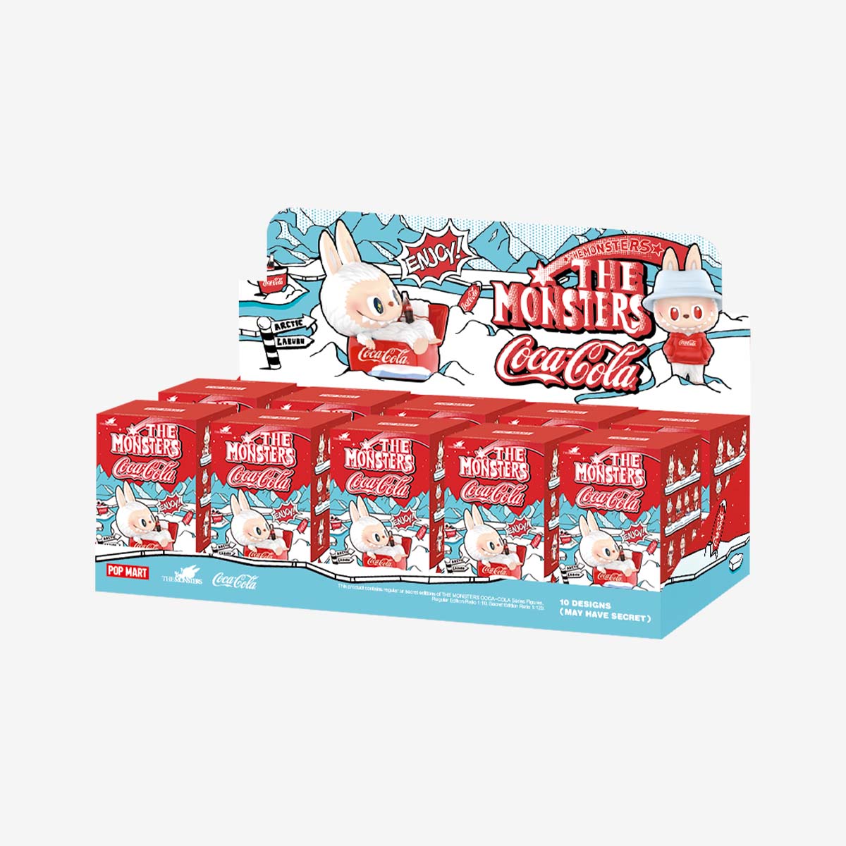 POPMart Labubu THE MONSTERS Coca-Cola Series Blind Box - Designer Toy Collectible Figure Super Anime Store