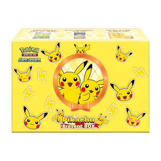 (Korean) Pokémon TCG: Pikachu Present Box Spoils and Loot