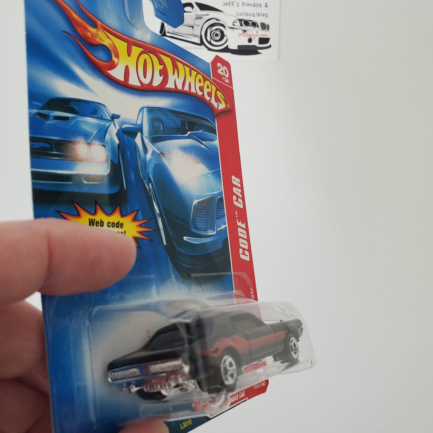 2007 Hot Wheels 1968 Mercury Cougar Code Car #104 Jeff's Diecast & Collectibles