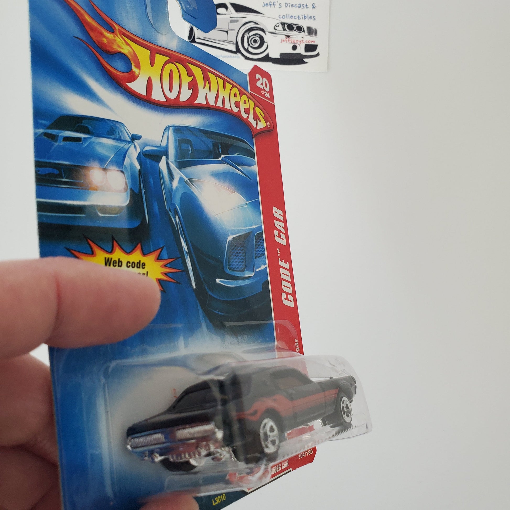 2007 Hot Wheels 1968 Mercury Cougar Code Car #104 Jeff's Diecast & Collectibles