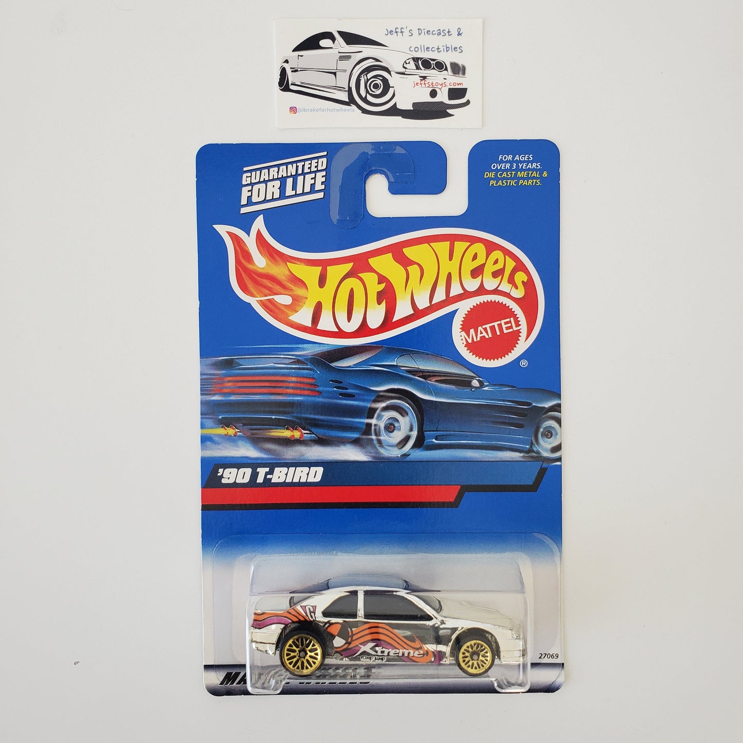 2000 Hot Wheels '90 T-Bird #102 Jeff's Diecast & Collectibles