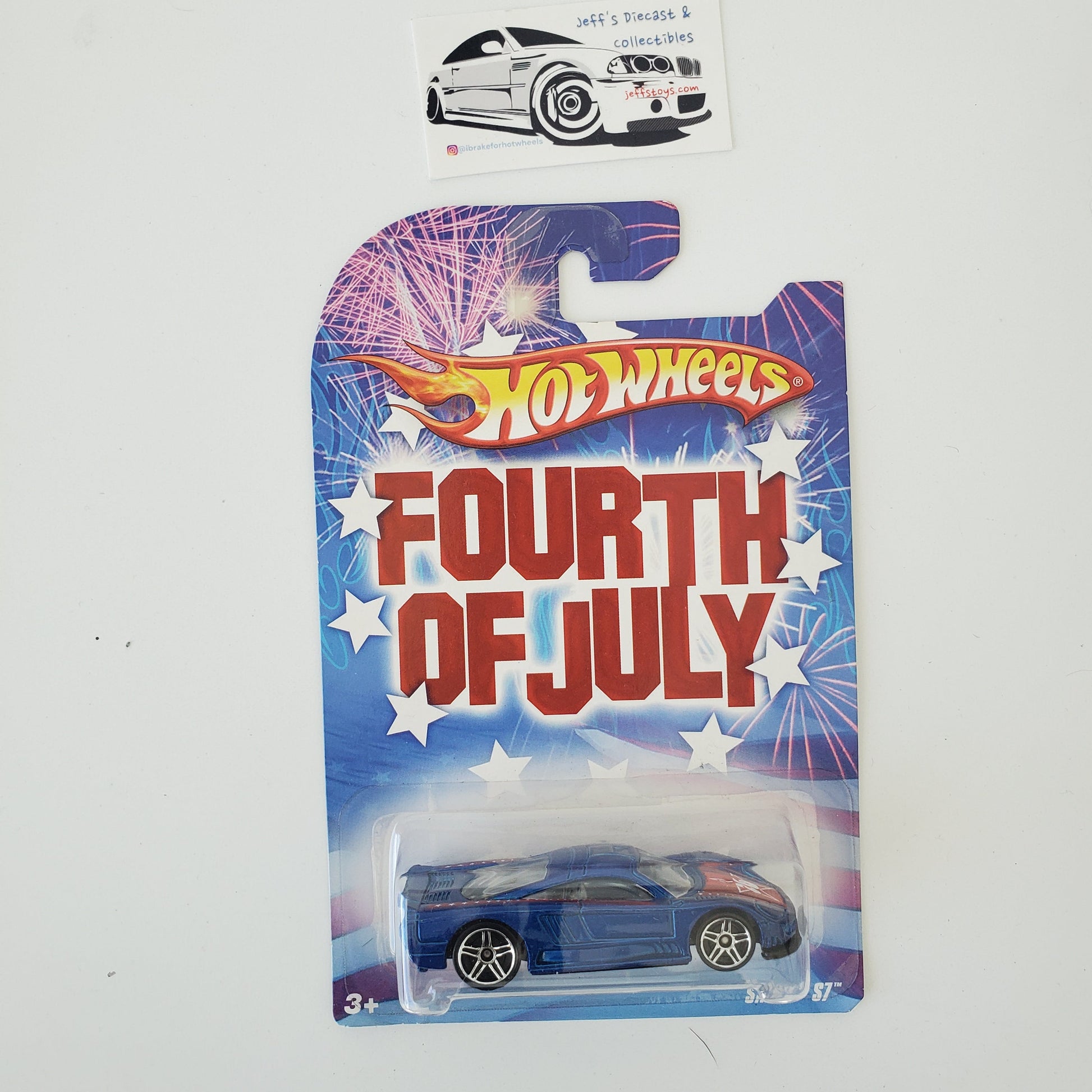 2008 Hot Wheels Saleen S7 Fourth of July Jeff's Diecast & Collectibles