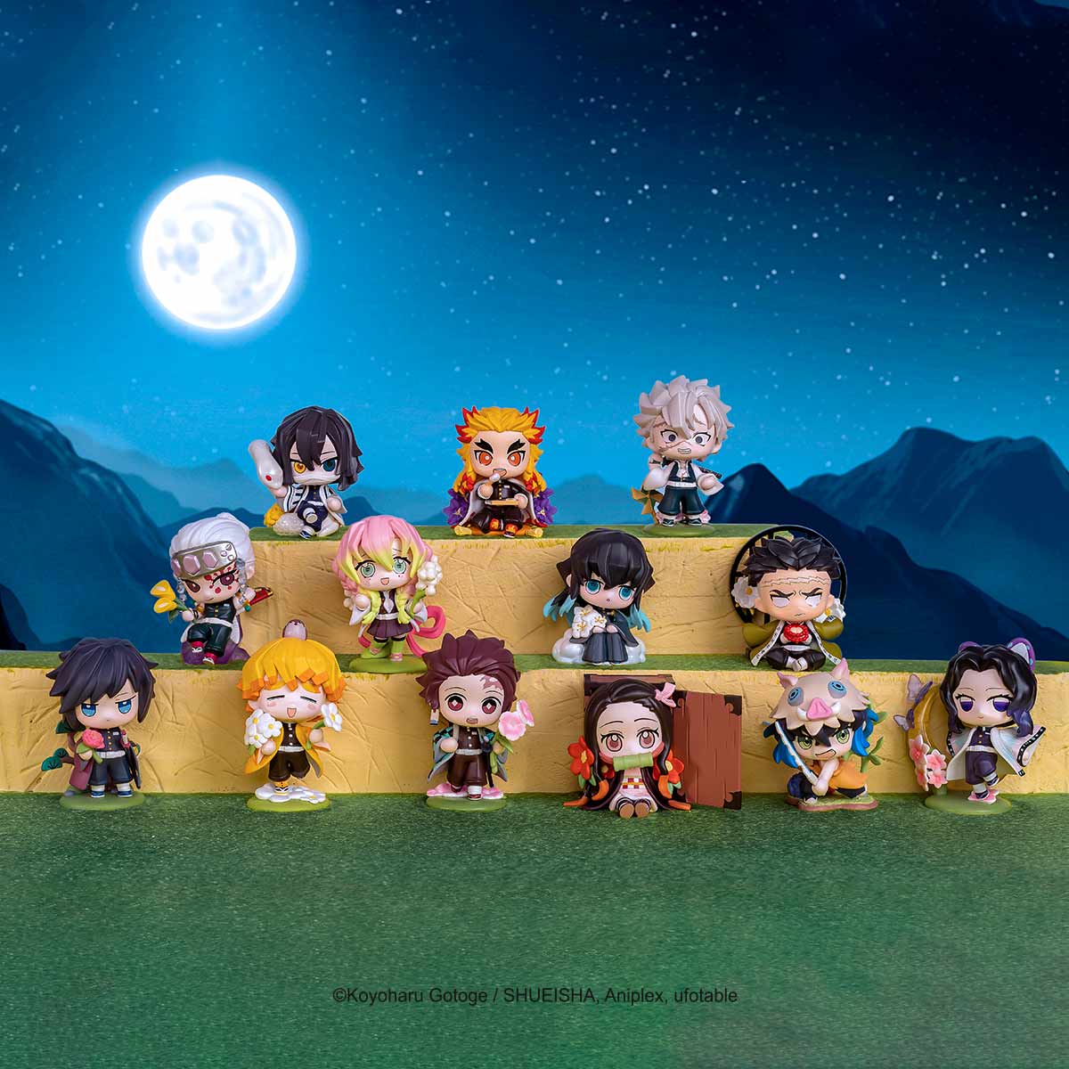 POPMART Demon Slayer: Kimetsu no Yaiba Birth Flower Series Figures Blind Box (1 Blind Box) Super Anime Store