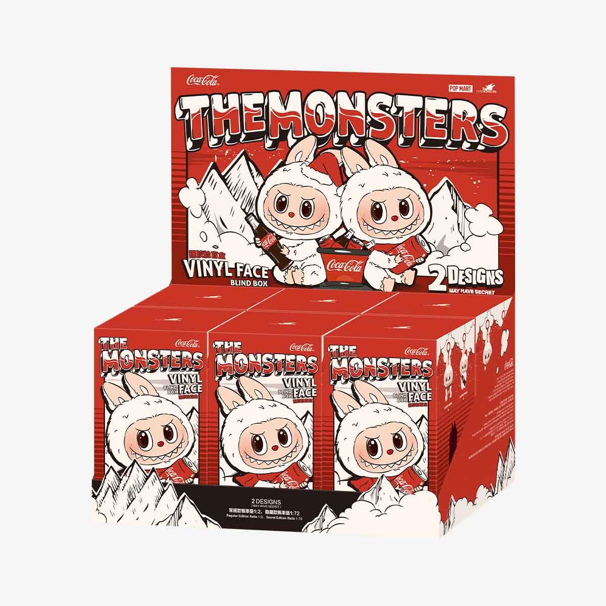 POPmart THE MONSTERS COCA-COLA SERIES-Vinyl Face Blind Box (1 Blind Box) Super Anime Store