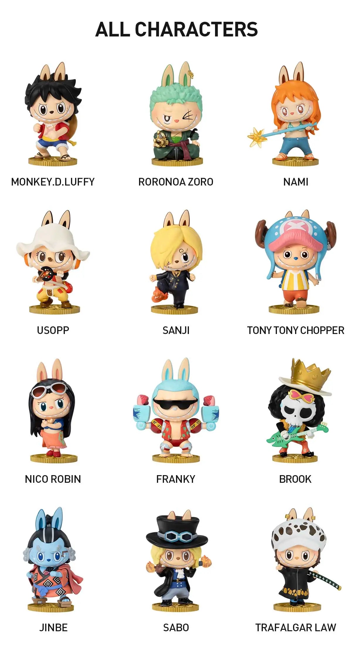 [In Stock] POPMART One Piece Series Figures Labubu (SEALED) Ralphie's Funhouse