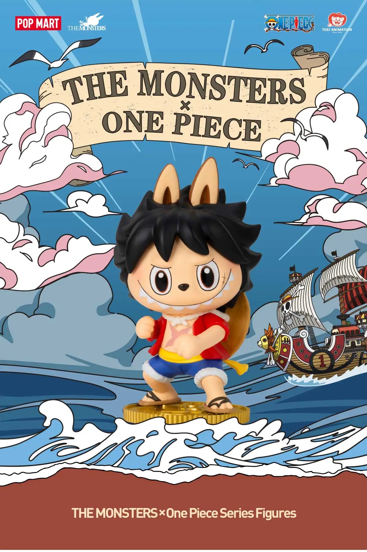 [In Stock] POPMART One Piece Series Figures Labubu (SEALED) Ralphie's Funhouse