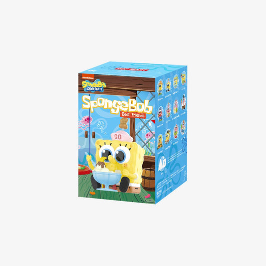 [In Stock] POPMART SpongeBob Best Friends Series Figures Blind Box Single Sealed Blind Box Ralphie's Funhouse