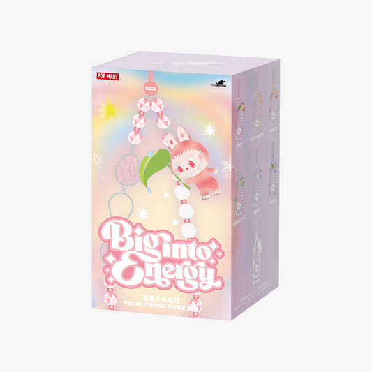 [In Stock] POPMART Big into Energy Series-Phone Charm Blind Box Labubu (SEALED) Single Sealed Blind Box Ralphie's Funhouse
