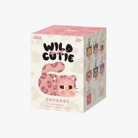 [IN STOCK] POPMART CRYBABY Wild but Cutie Series - Vinyl Plush Pendant Blind Box Single Sealed Blind Box Ralphie's Funhouse