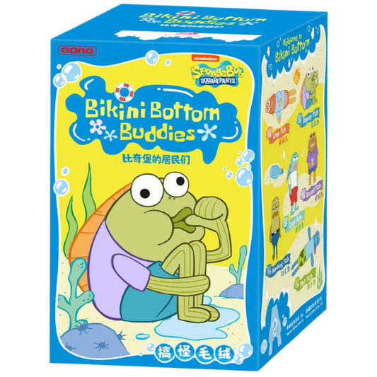 [In Stock] POPMART SPONGEBOB Bikini Bottom Buddies - Whimsical Plush Series Blind Box Single Sealed Blind Box Ralphie's Funhouse