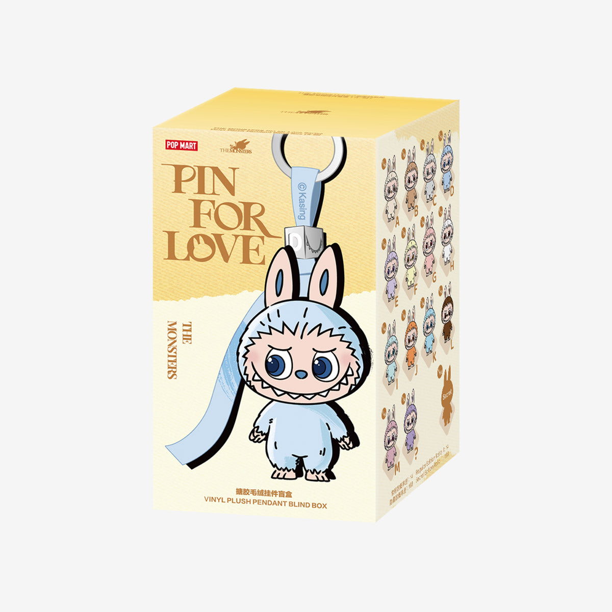 LABUBU THE MONSTERS Pin for Love Series Vinyl Plush Pendant Blind Box Super Anime Store