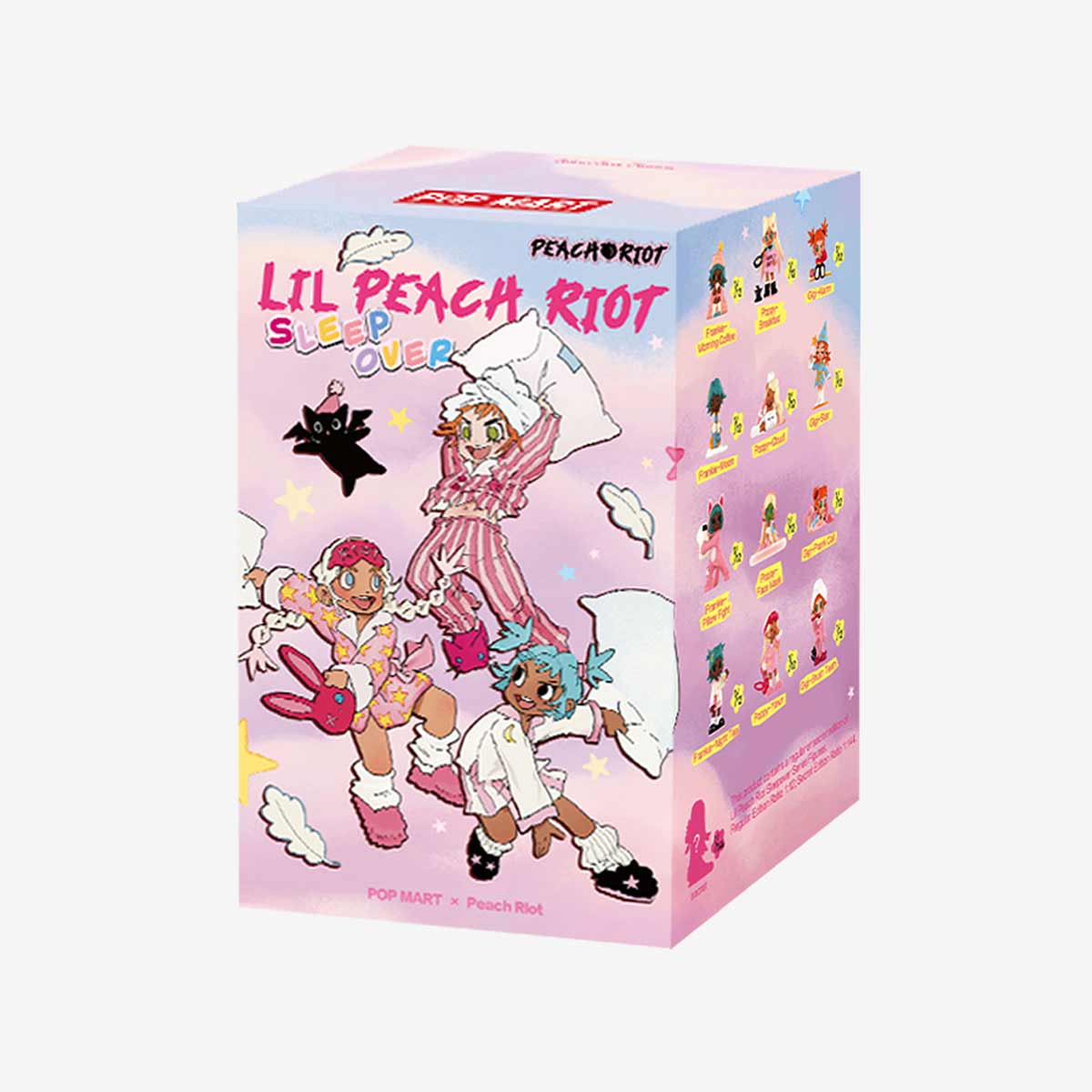 POP MART Lil Peach Riot Sleepover Series Blind Box Figure Super Anime Store