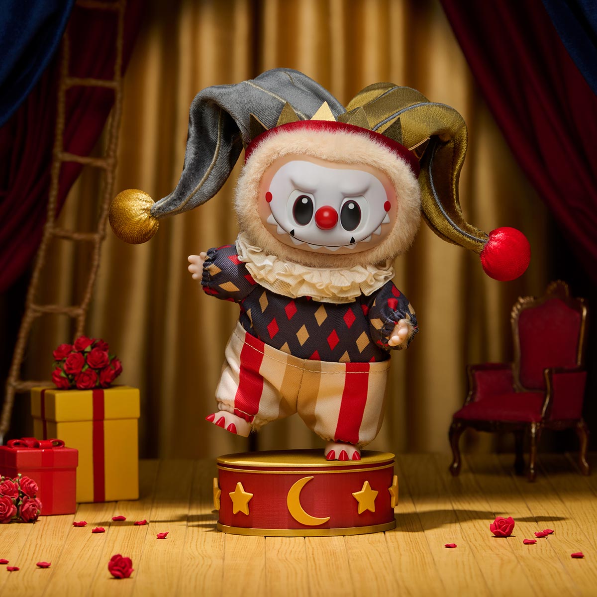 (In Stock) POPMART WHY SO SERIOUS Series-Vinyl Plush Pendant Blind Box Ralphie's Funhouse