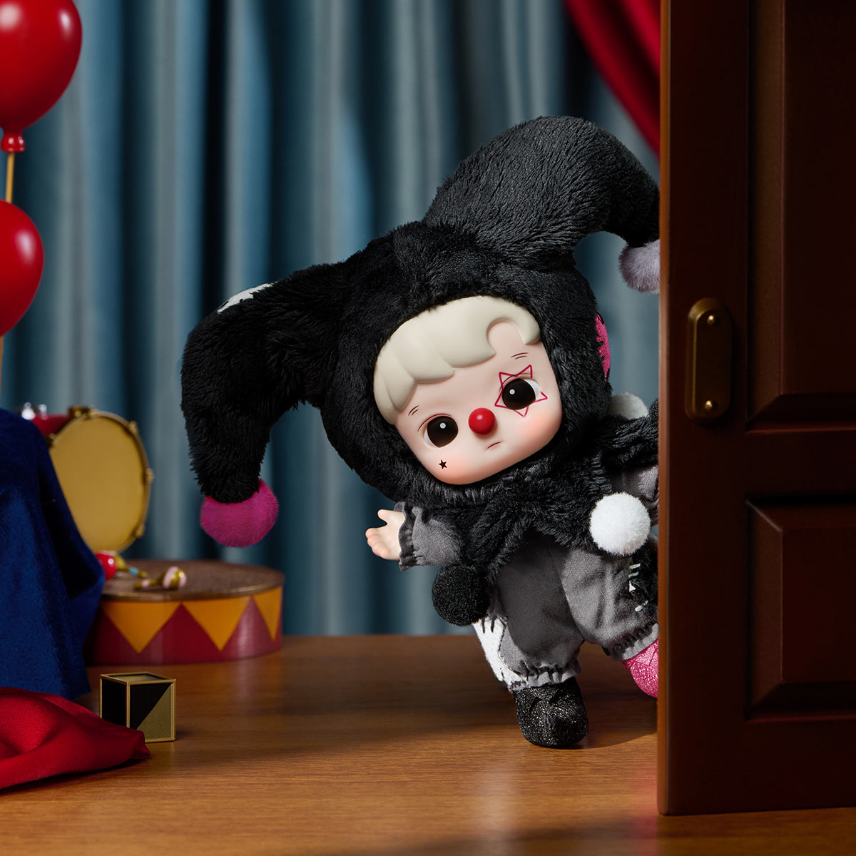 (In Stock) POPMART WHY SO SERIOUS Series-Vinyl Plush Pendant Blind Box Ralphie's Funhouse