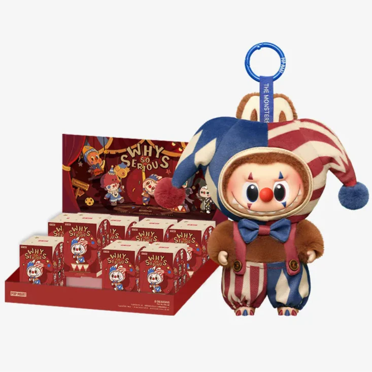 (In Stock) POPMART WHY SO SERIOUS Series-Vinyl Plush Pendant Blind Box Ralphie's Funhouse