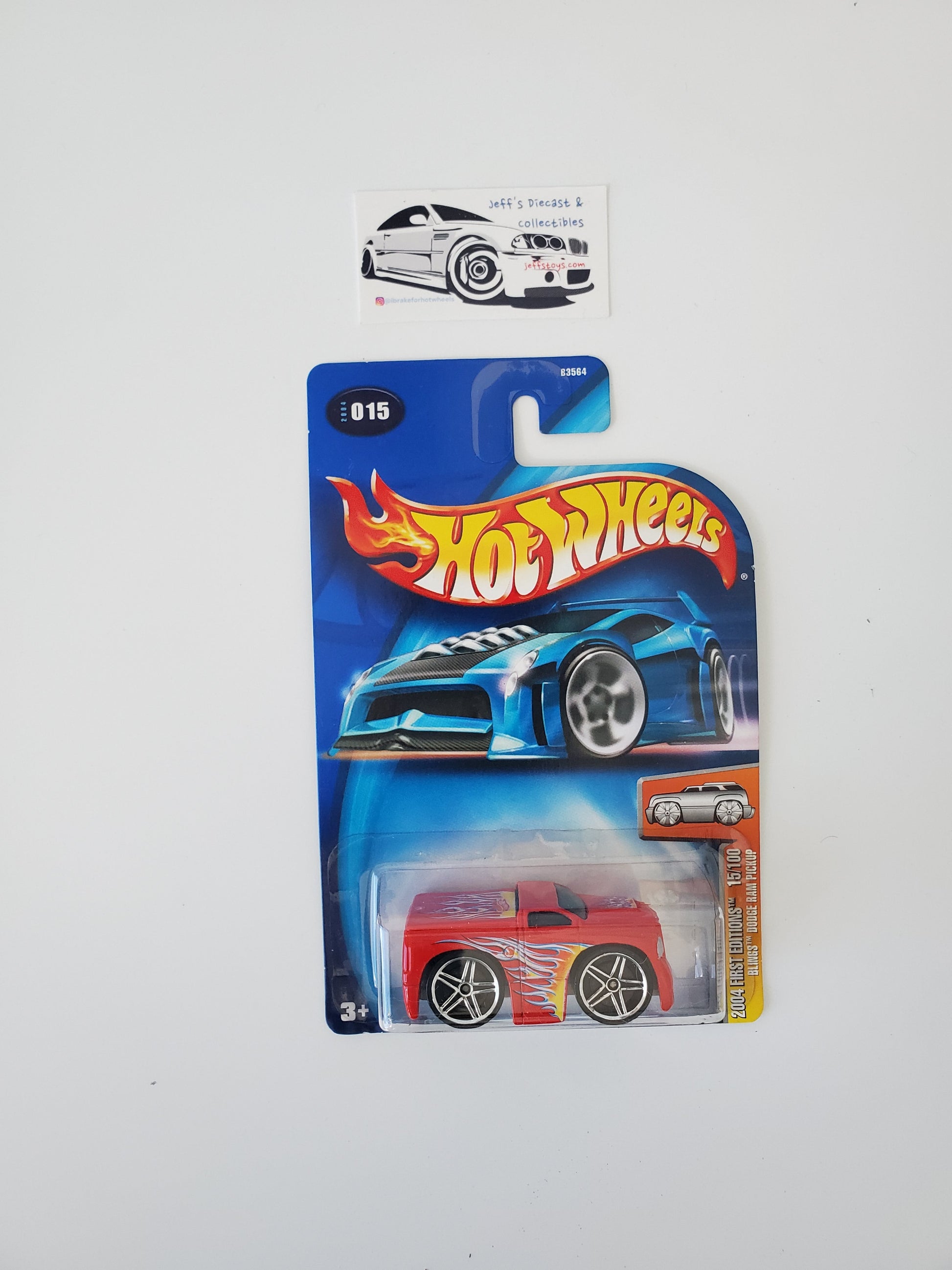 2004 Hot Wheels Blings Dodge Ram Pickup #15 Jeff's Diecast & Collectibles
