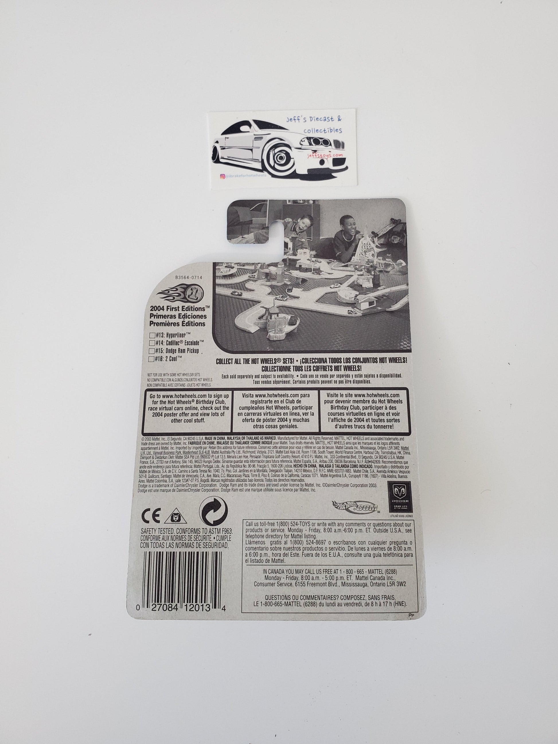 2004 Hot Wheels Blings Dodge Ram Pickup #15 Jeff's Diecast & Collectibles