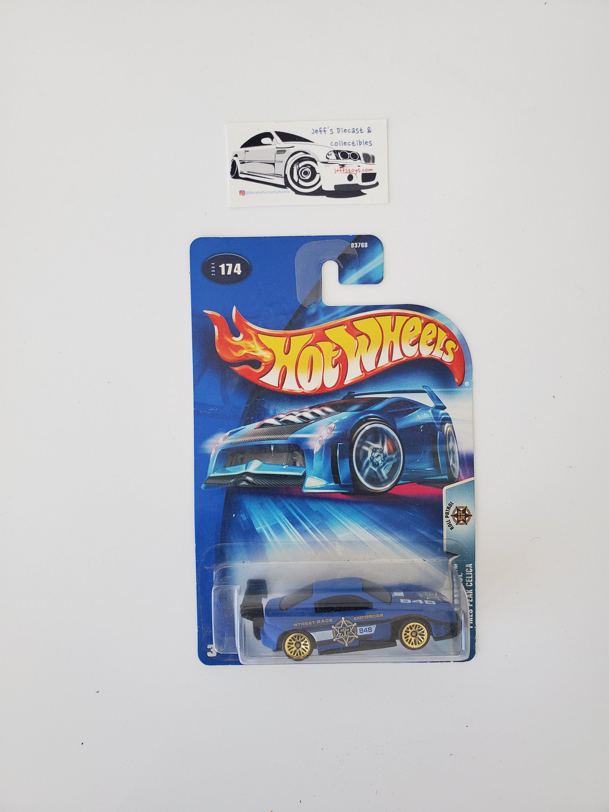 2004 Hot Wheels Pikes Peak Celica #174 Toyota Jeff's Diecast & Collectibles