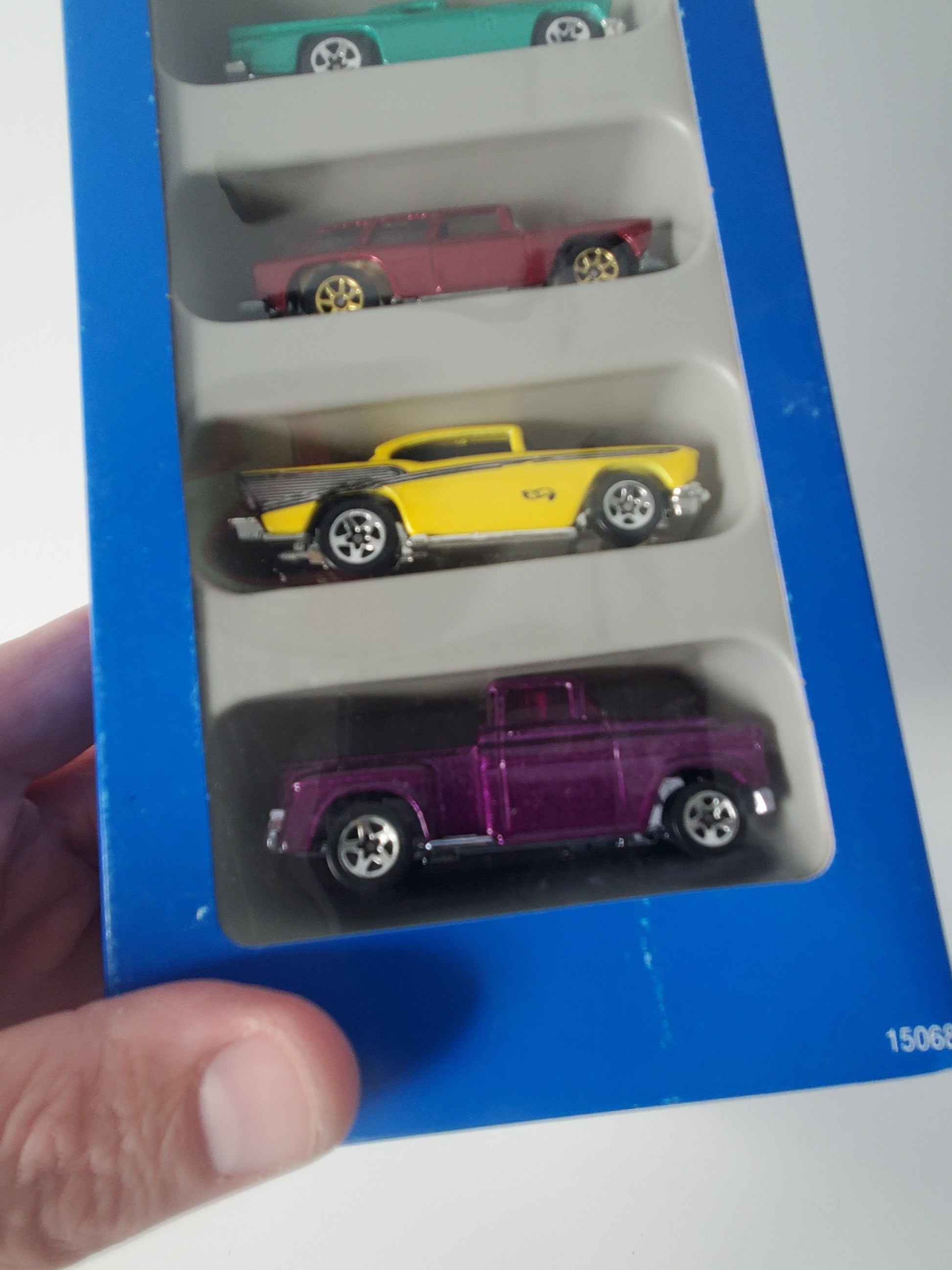 1995 Hot Wheels 50's Favorites 5 Pack - Chevy, Ford, Cadillac Jeff's Diecast & Collectibles