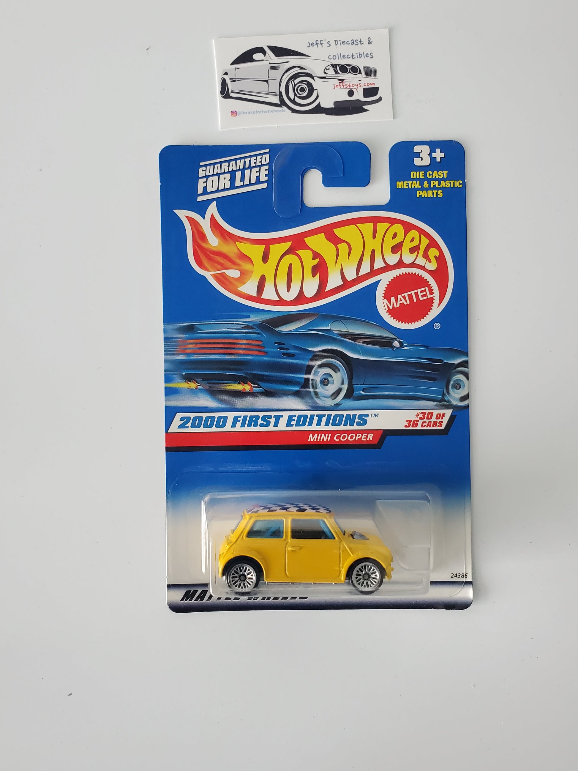 2000 Hot Wheels Mini Cooper #90 Jeff's Diecast & Collectibles