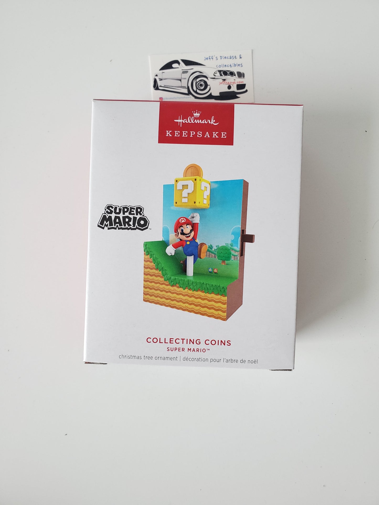 2024 Hallmark Super Mario Collecting Coins Magic Ornament Jeff's Diecast & Collectibles