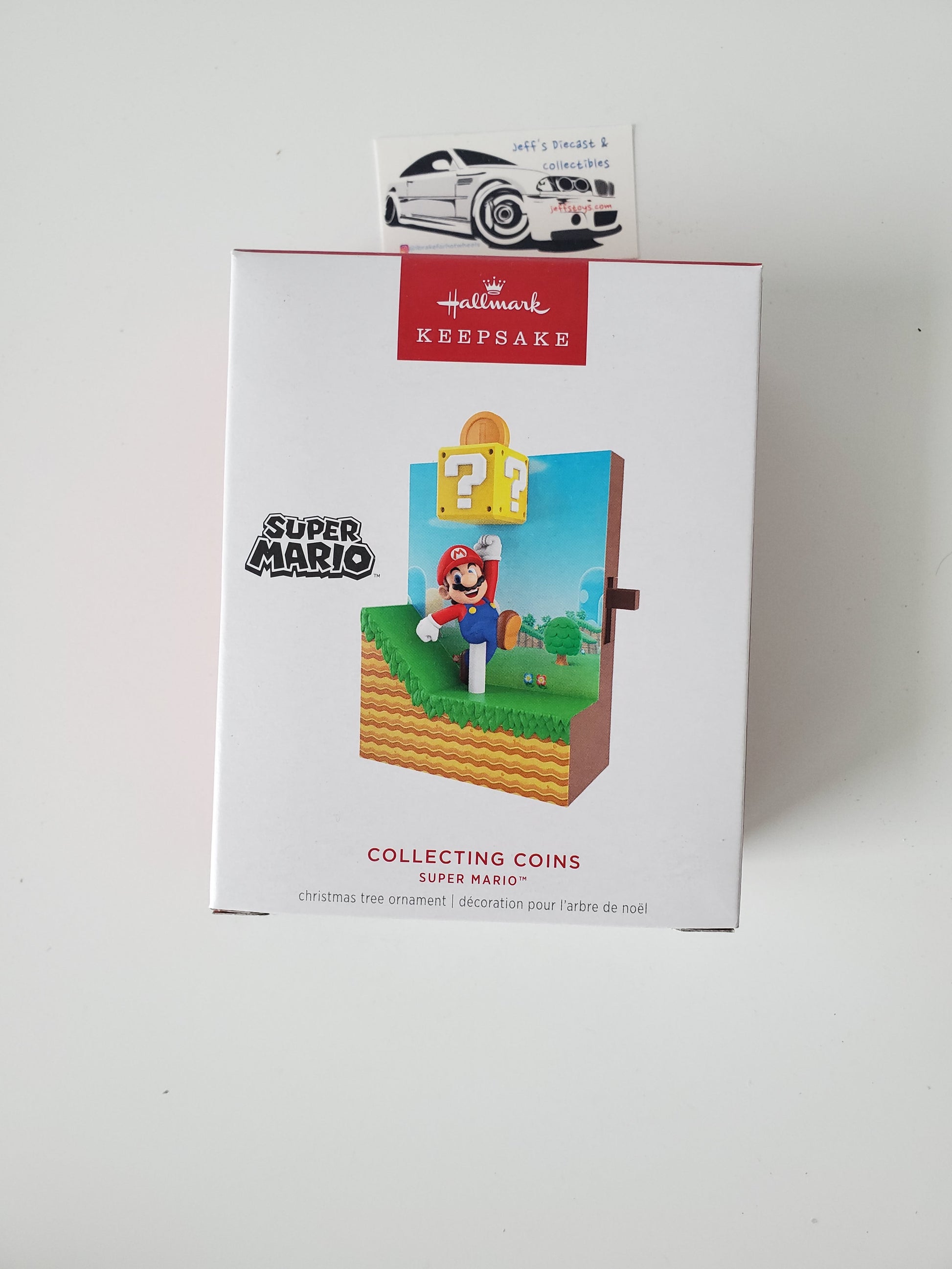 2024 Hallmark Super Mario Collecting Coins Magic Ornament Jeff's Diecast & Collectibles