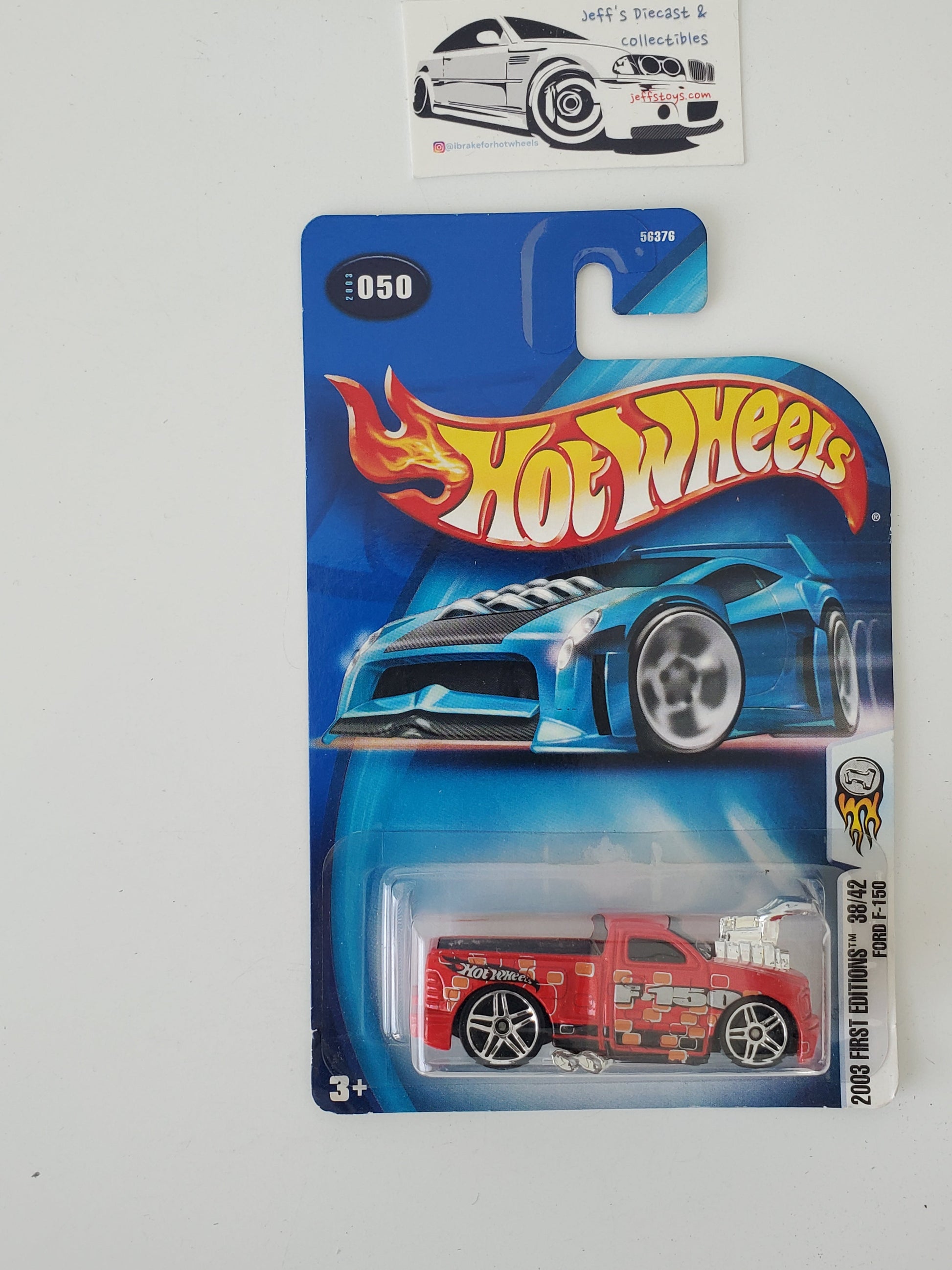 2003 Hot Wheels Ford F-150 #50 Jeff's Diecast & Collectibles