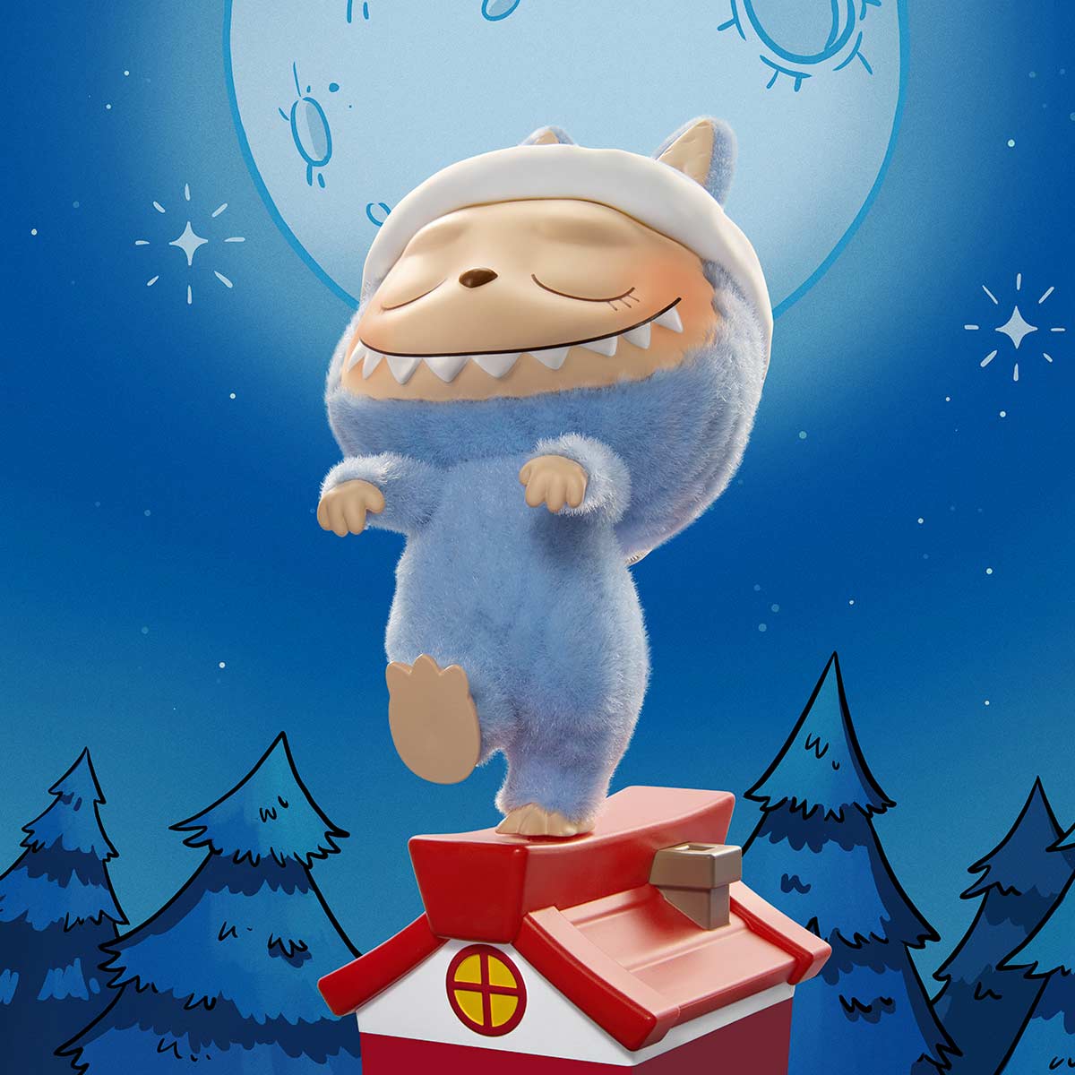 POPMART THE MONSTERS 1:00 A.M. Series Figures Blind Box (1 Blind Box) Super Anime Store