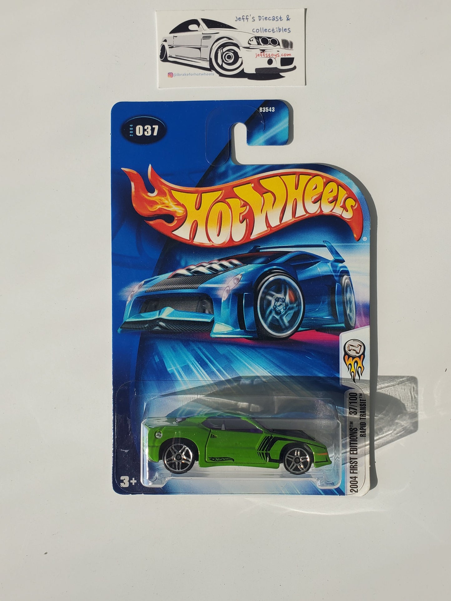 2004 Hot Wheels Rapid Transit #37 Jeff's Diecast & Collectibles