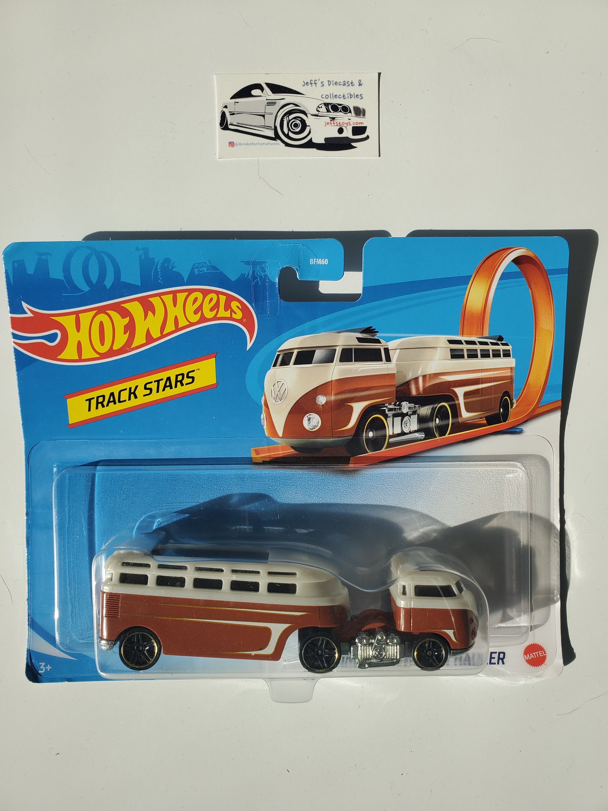 Hot Wheels Track Stars Custom Volkswagen Hauler Jeff's Diecast & Collectibles