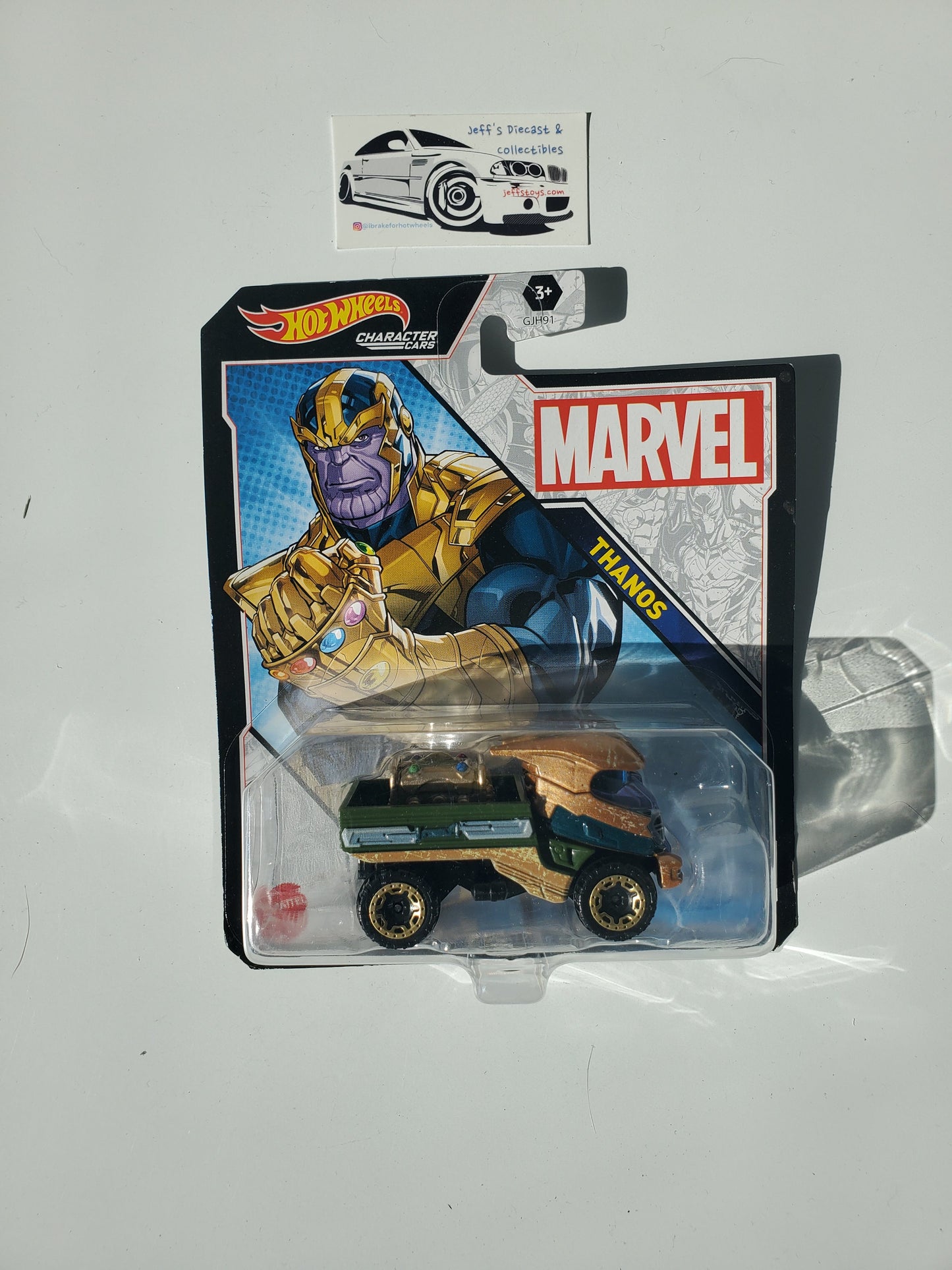 Hot Wheels Character Cars Marvel Thanos Jeff's Diecast & Collectibles